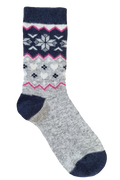 Wool Sock 1-pack Women Heart Carlsteins