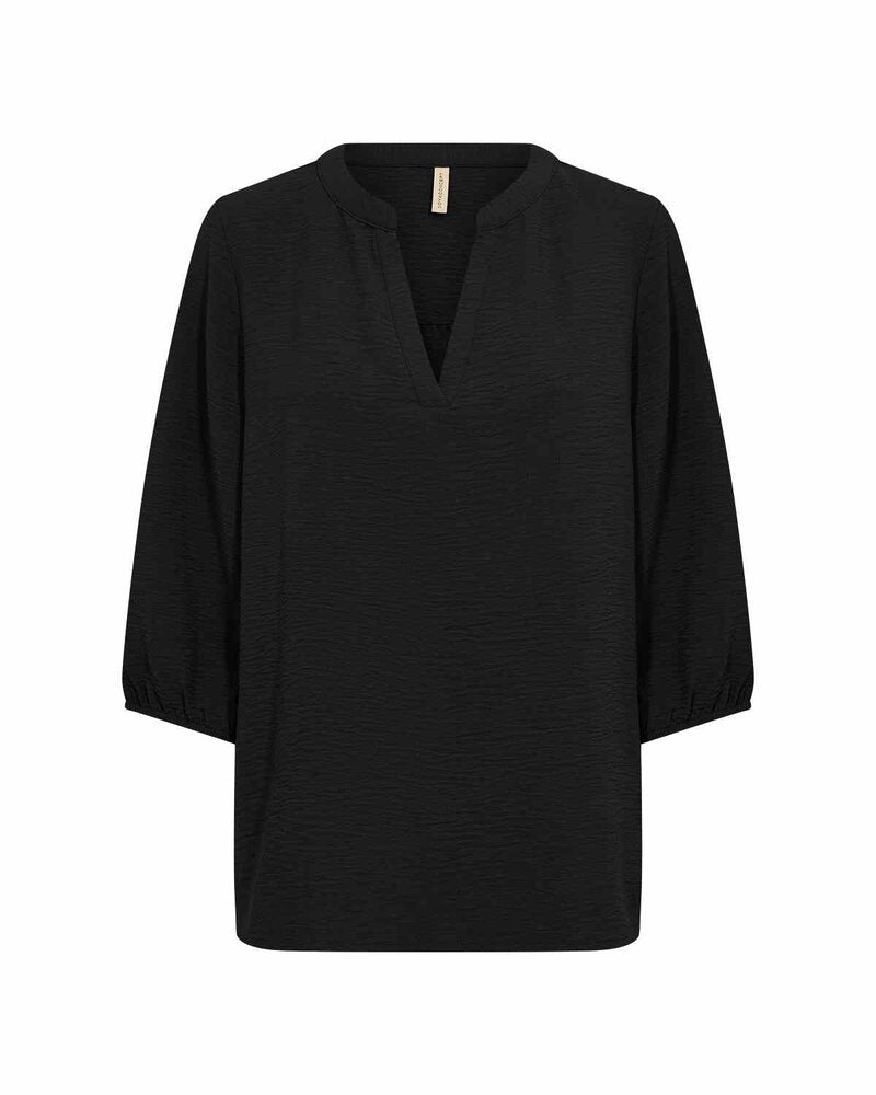 Cath 10 V-Neck Blouse Women Black Soyaconcept | Smilebutiken - Soyaconcept
