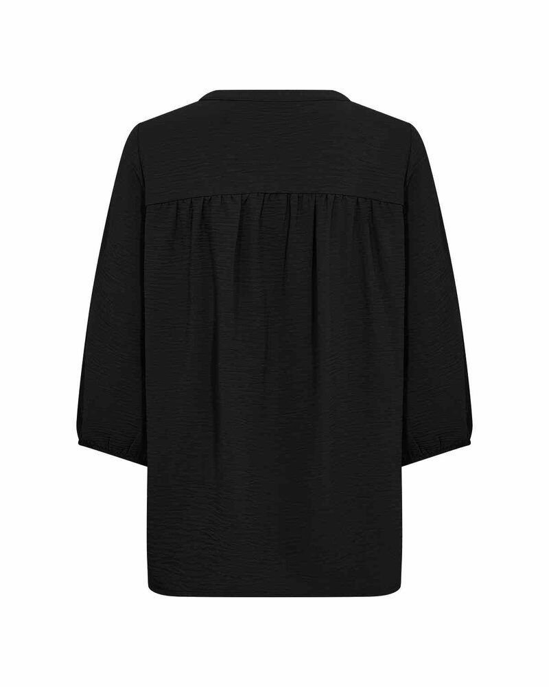 Cath 10 V-Ringad Blus Dam Black | Smilebutiken - Soyaconcept
