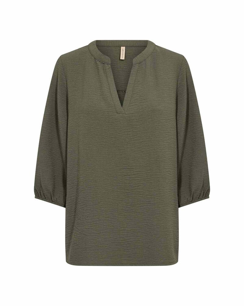 Cath 10 V-Neck Blouse Women Grape Leaf Soyaconcept | Smilebutiken - Soyaconcept