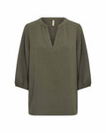 Cath 10 V-Neck Blouse Women Grape Leaf Soyaconcept | Smilebutiken - Soyaconcept