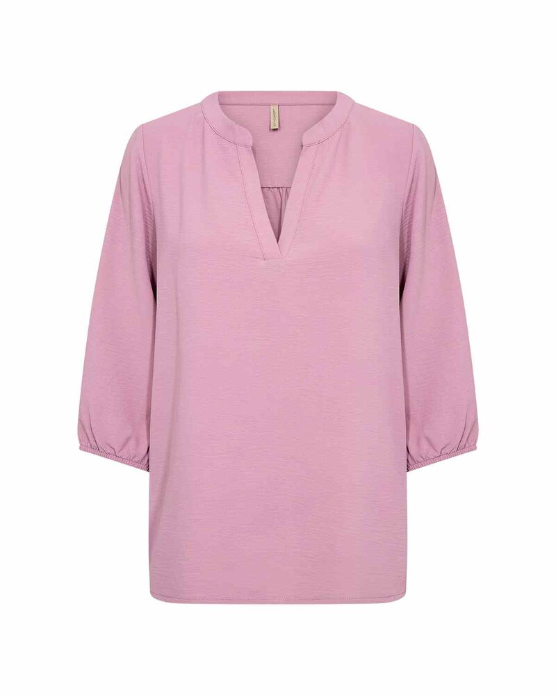 Cath 10 V-Neck Blouse Women Mauve Orchid Soyaconcept | Smilebutiken - Soyaconcept