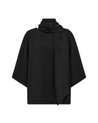 Cath 12 Blouse With Scarf Detail Women Black | Smilebutiken - Soyaconcept