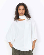 Cath 12 Blouse With Scarf Detail Women Offwhite | Smilebutiken - Soyaconcept