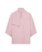 Cath 12 Blouse With Scarf Detail Ladies Zephyr | Smilebutiken - Soyaconcept