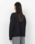 Cath 14 Shirt With Texture Women Black | Smilebutiken - Soyaconcept