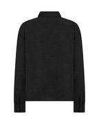 Cath 14 Shirt With Texture Women Black | Smilebutiken - Soyaconcept