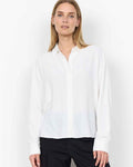 Cath 14 Textured Shirt Women OffWhite | Smilebutiken - Soyaconcept