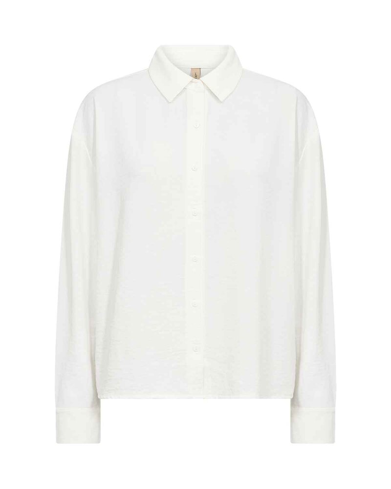 Cath 14 Textured Shirt Women OffWhite | Smilebutiken - Soyaconcept