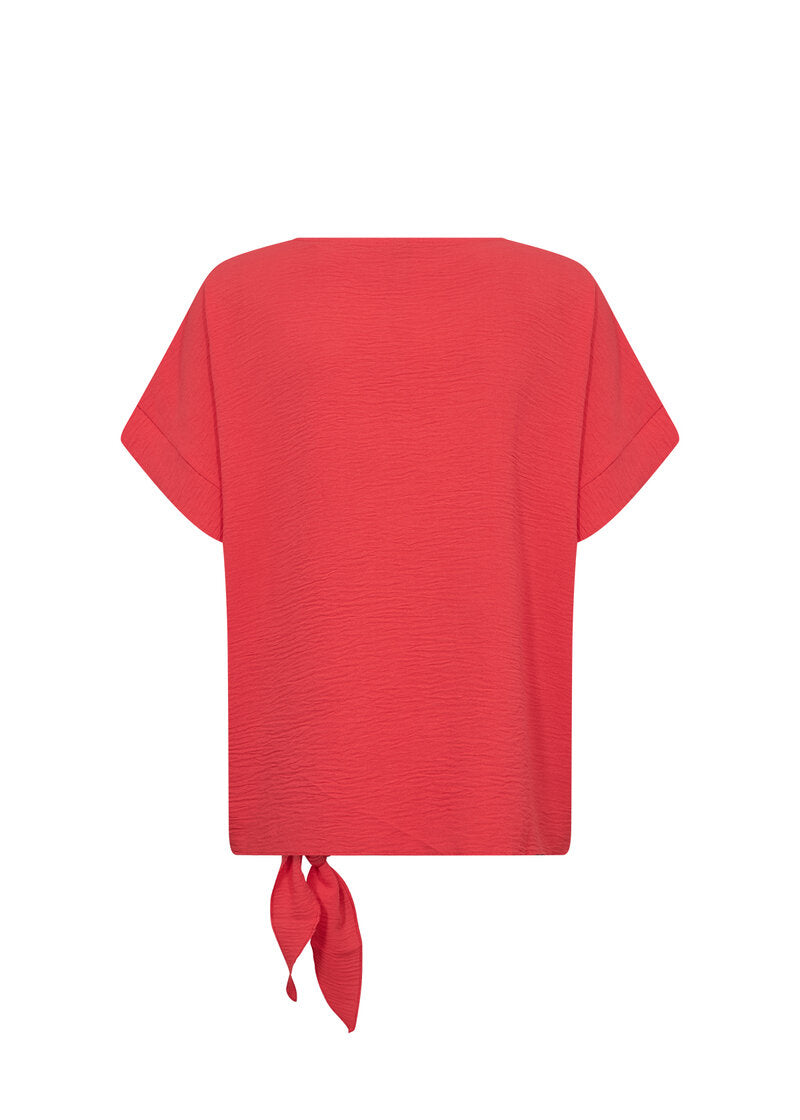Cath 7 Top With Tie Women Bittersweet | Smilebutiken - Soyaconcept