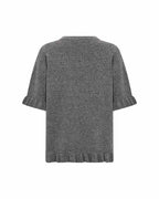 Chanin 5 Pullover Women Dark Earth Melange | Smilebutiken - Wasabiconcept