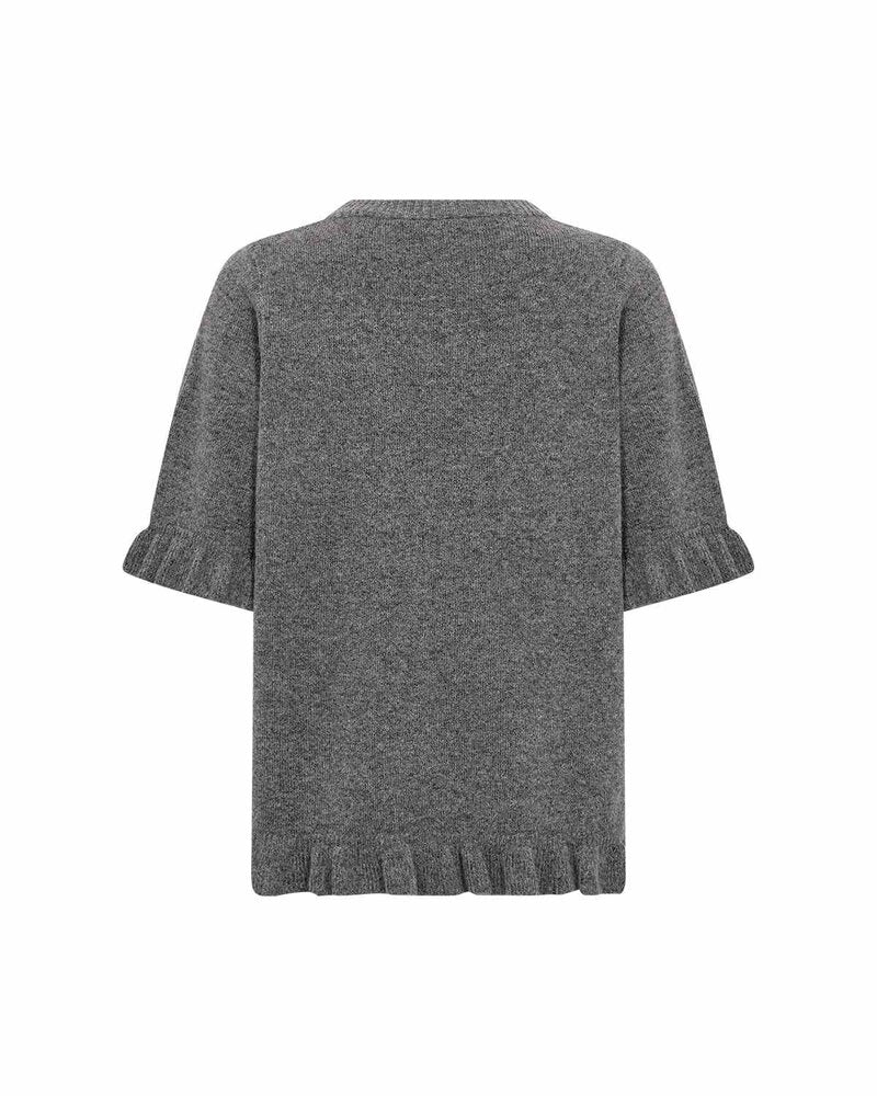 Chanin 5 Pullover Women Dark Earth Melange | Smilebutiken - Wasabiconcept