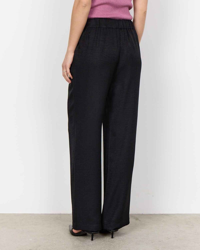 Charissa 3 Byxa Med Textur Dam Black | Smilebutiken - Soyaconcept