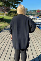 Chica London Alessia Blus Dam Black CARAMELLE FASHION