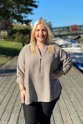 Chica London Alessia Blus Dam Taupe CARAMELLE FASHION