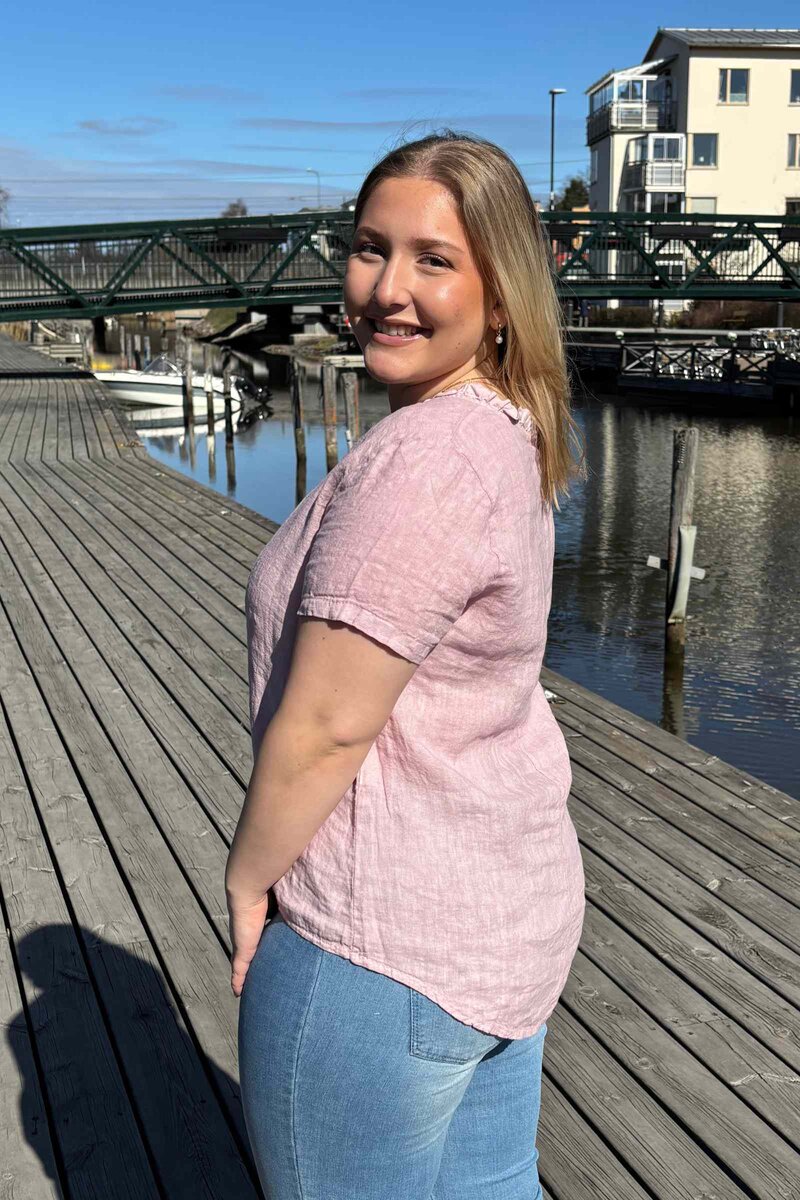 Chica London Emeline Blus Dam Pink Caramelle Fashion