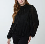 Chica London Hope Långärmad Blus Dam Black Caramelle Fashion