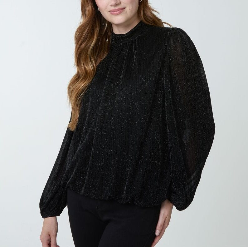 Chica London Hope Långärmad Blus Dam Black Caramelle Fashion