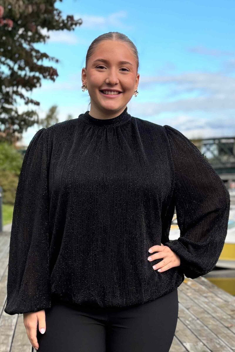 Chica London Hope Långärmad Blus Dam Black Caramelle Fashion