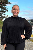 Chica London Hope Långärmad Blus Dam Black Caramelle Fashion