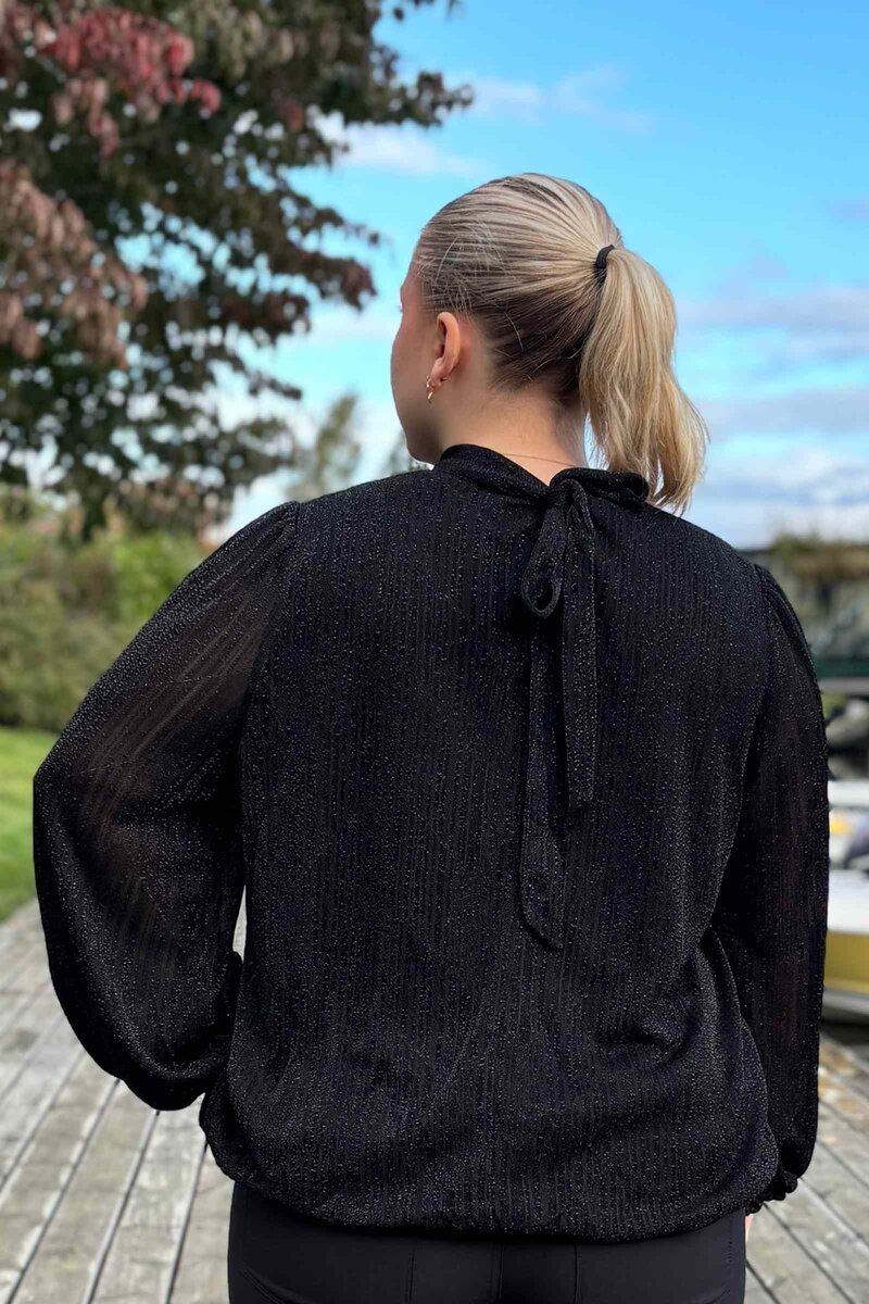 Chica London Hope Långärmad Blus Dam Black Caramelle Fashion