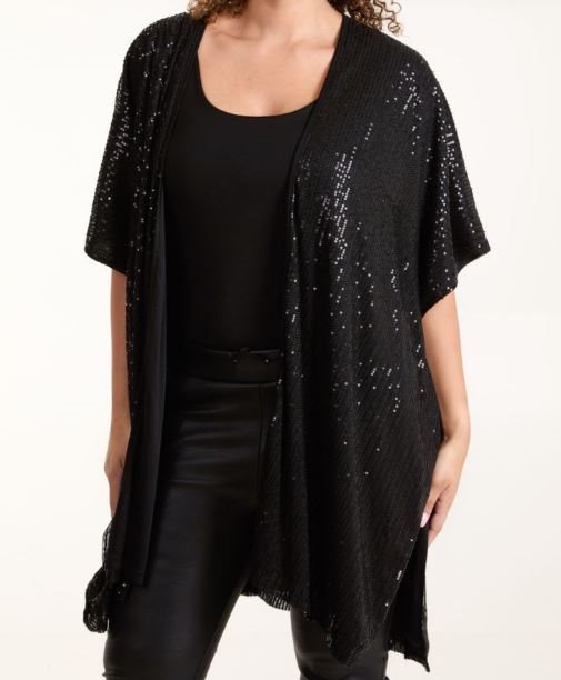 Chica London Lane Kimono Women's Black CARAMELLE FASHION
