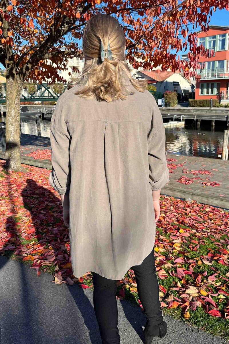 Chica London Lydia Women's Shirt Taupe Caramelle Fashion