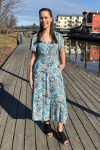 Chica London Nessa Dress Women Blue - Caramelle Fashion