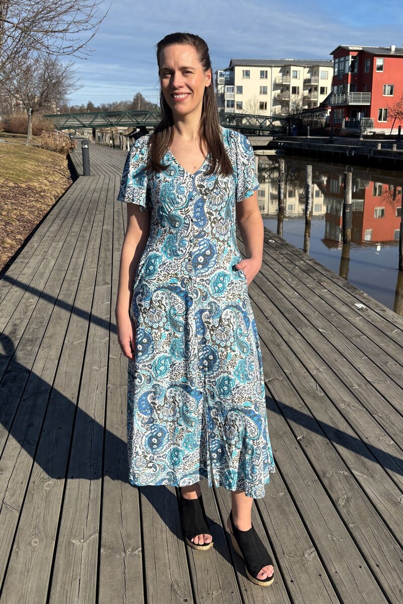 Chica London Nessa Dress Women Blue - Caramelle Fashion