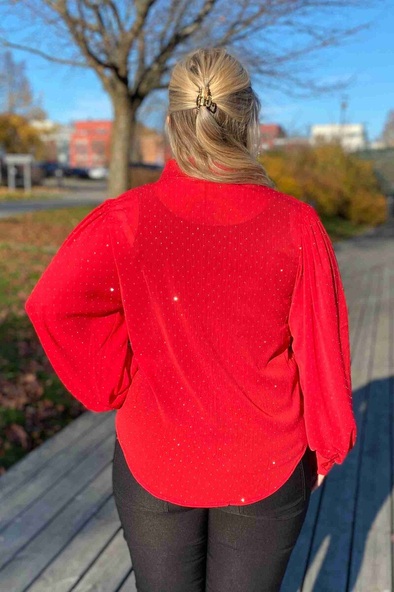 Chica London Nikolina Shirt Women's Red Caramelle Fashion