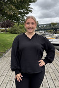 Chica London Padma Topp Dam Black CARAMELLE FASHION