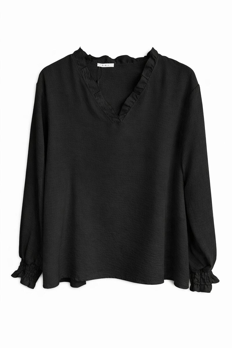 Chica London Padma Topp Dam Black CARAMELLE FASHION