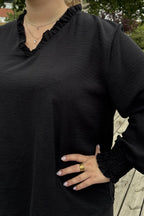 Chica London Padma Topp Dam Black CARAMELLE FASHION