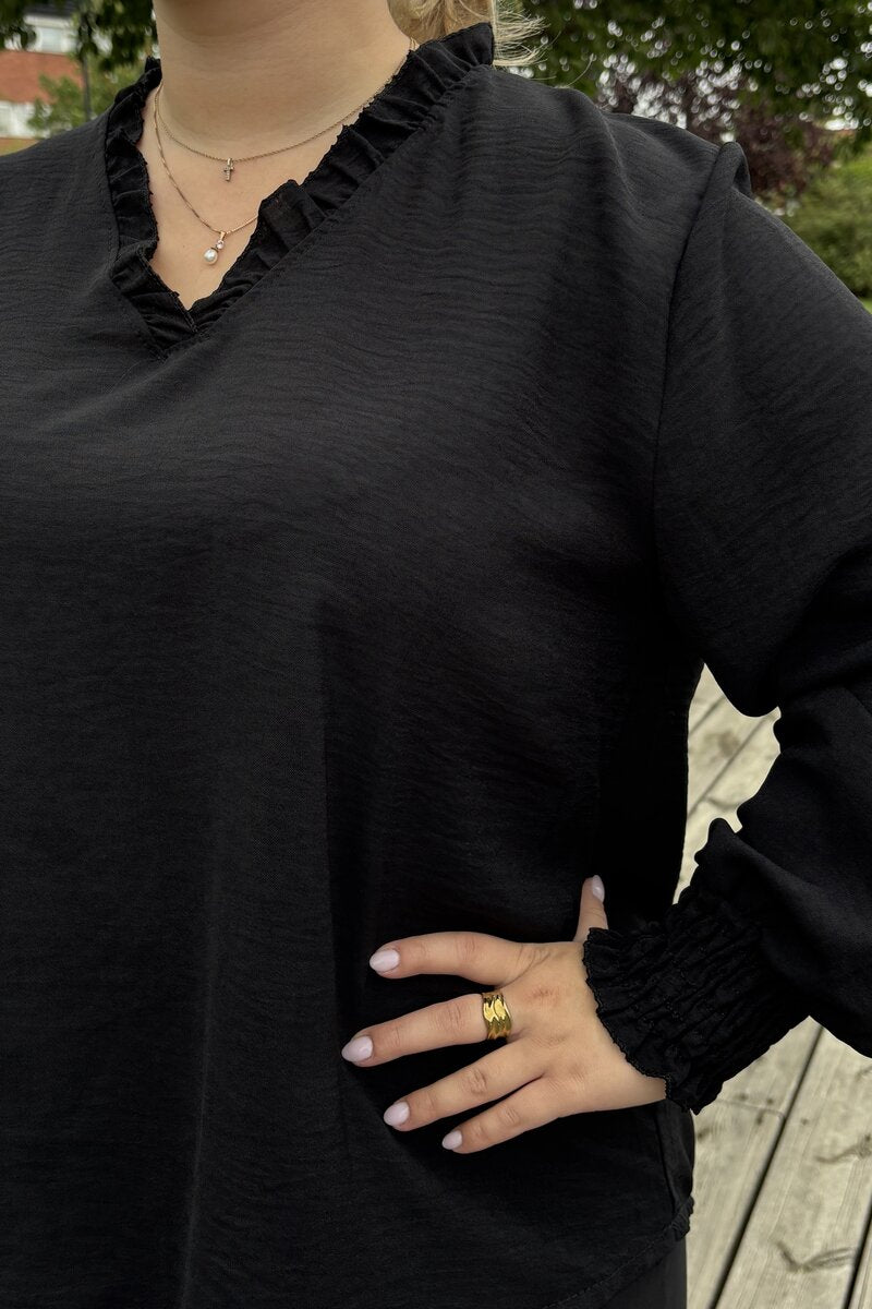 Chica London Padma Topp Dam Black CARAMELLE FASHION