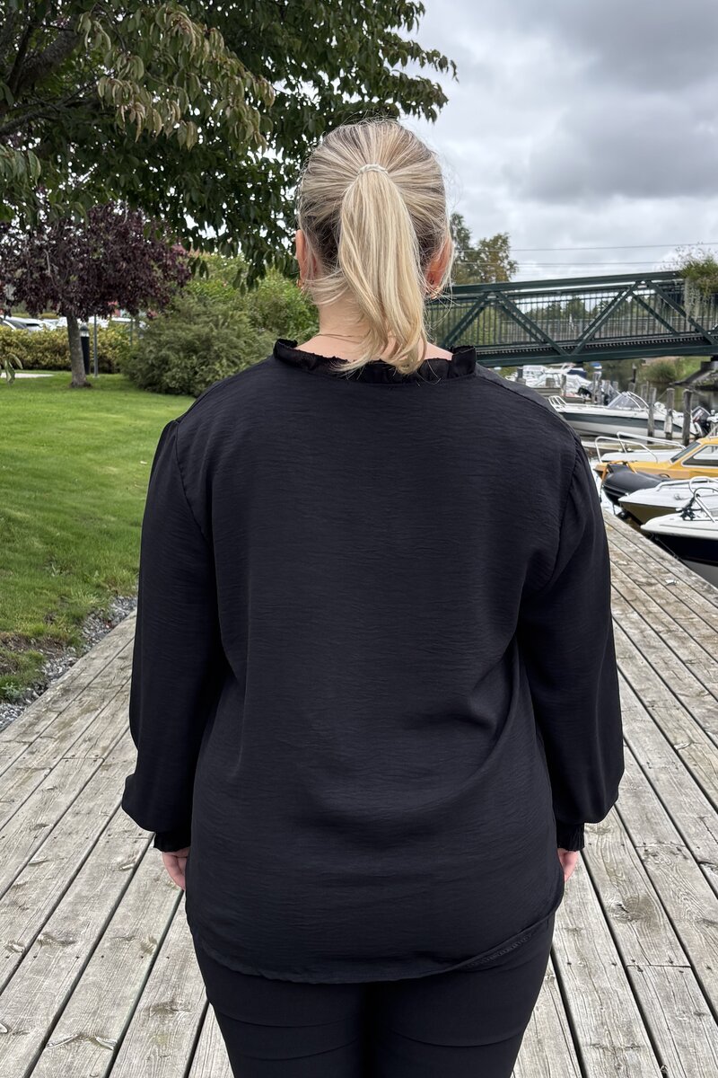 Chica London Padma Topp Dam Black CARAMELLE FASHION
