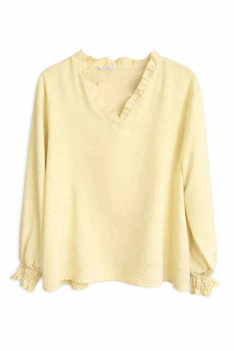 Chica London Padma Top Women Yellow CARAMELLE FASHION