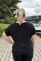 Chica London Parvati Topp Dam Black Caramelle Fashion