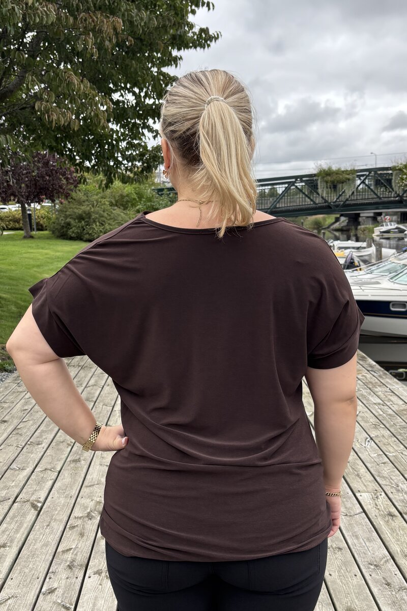 Chica London Parvati Topp Dam Choco Caramelle Fashion