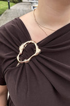 Chica London Parvati Topp Dam Choco Caramelle Fashion