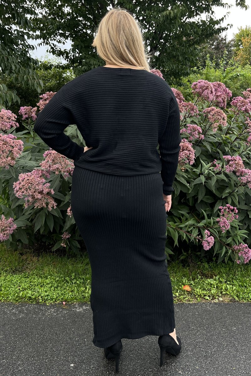 Chica London Knitted Set Women's Black Caramelle Fashion