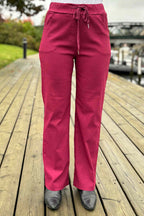 Chica London Zuri Trousers Women's Bordeaux Caramelle Fashion