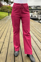 Chica London Zuri Trousers Women's Bordeaux Caramelle Fashion