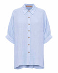 Cirelle Linen Shirt Women Cielo Marta du Chateau | Smilebutiken - Marta du Chateau
