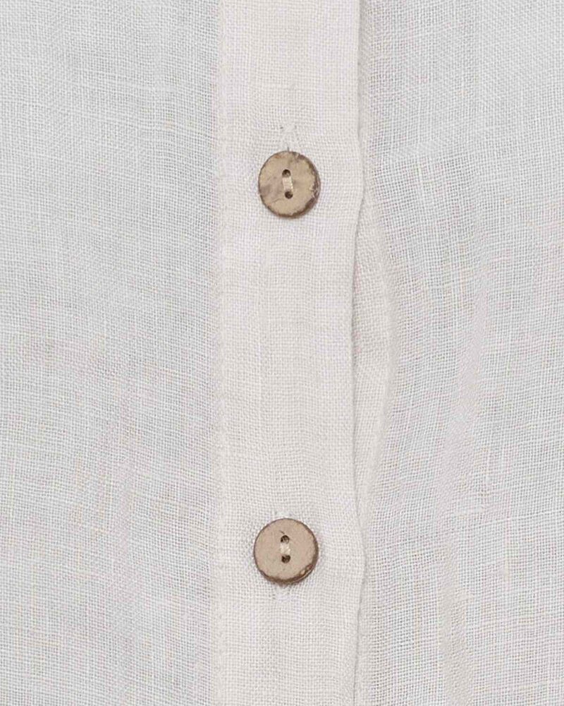 Cirelle Linen Shirt Women Sabbia Marta du Chateau | Smilebutiken - Marta du Chateau