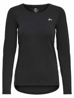 Clarissa Long-Sleeved Training Top Black Women - ONLY PLAY