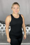 Clarissa Träningslinne Svart Dam  - ONLY PLAY