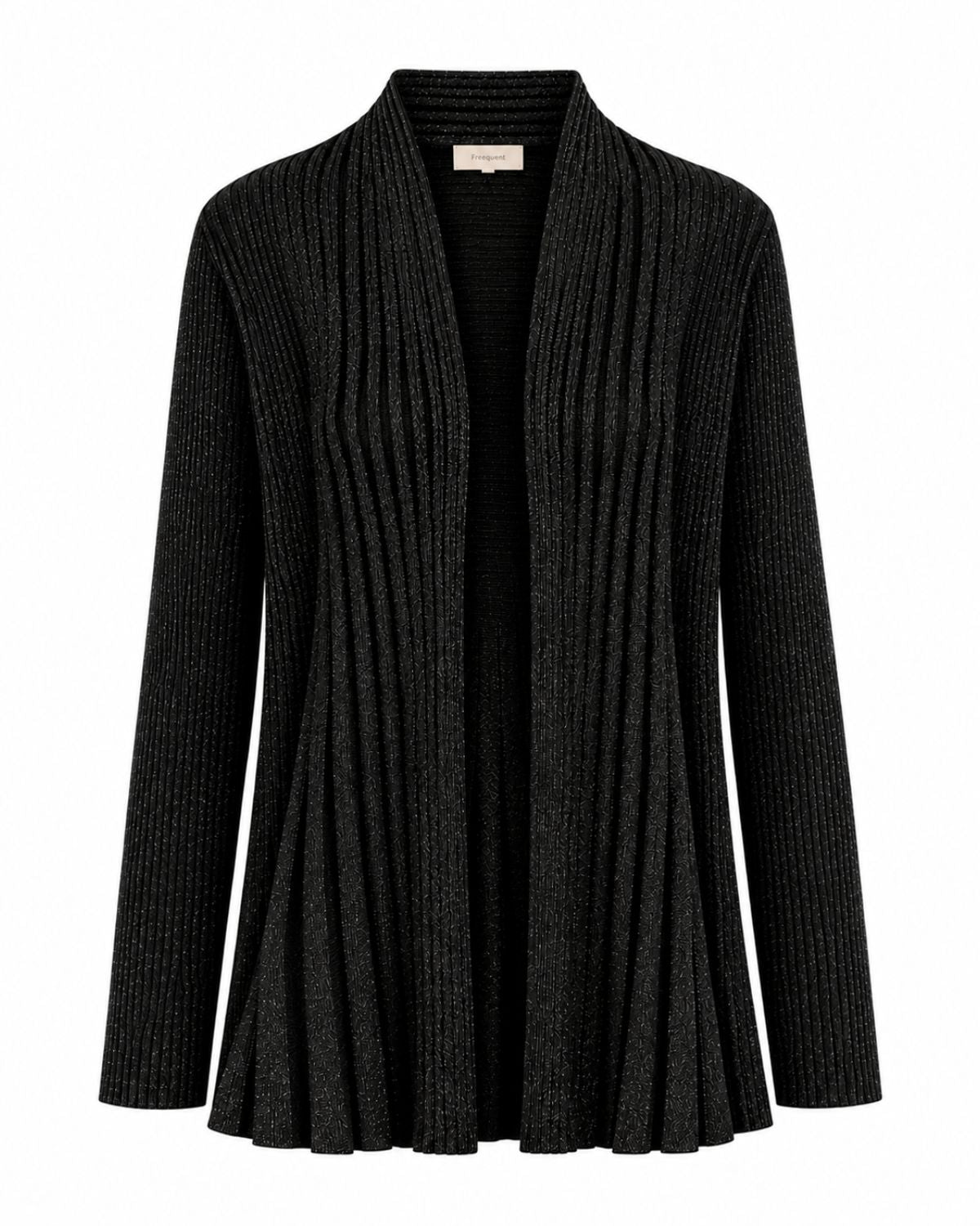 Claulux Glittrig Kort Kofta Dam Svart Black| Smilebutiken - Freequent