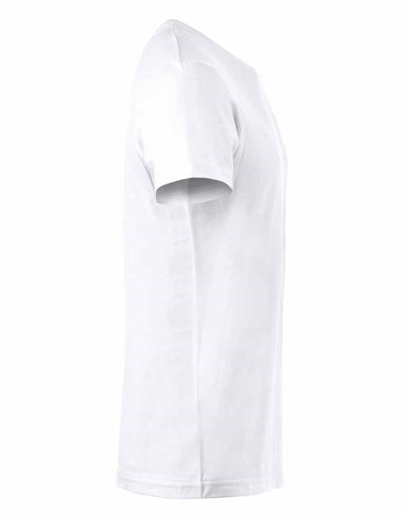 Basic T-shirt Vit Unisex - Clique