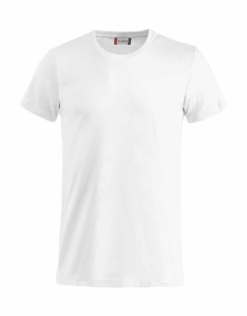 Basic T-shirt White Unisex - Clique
