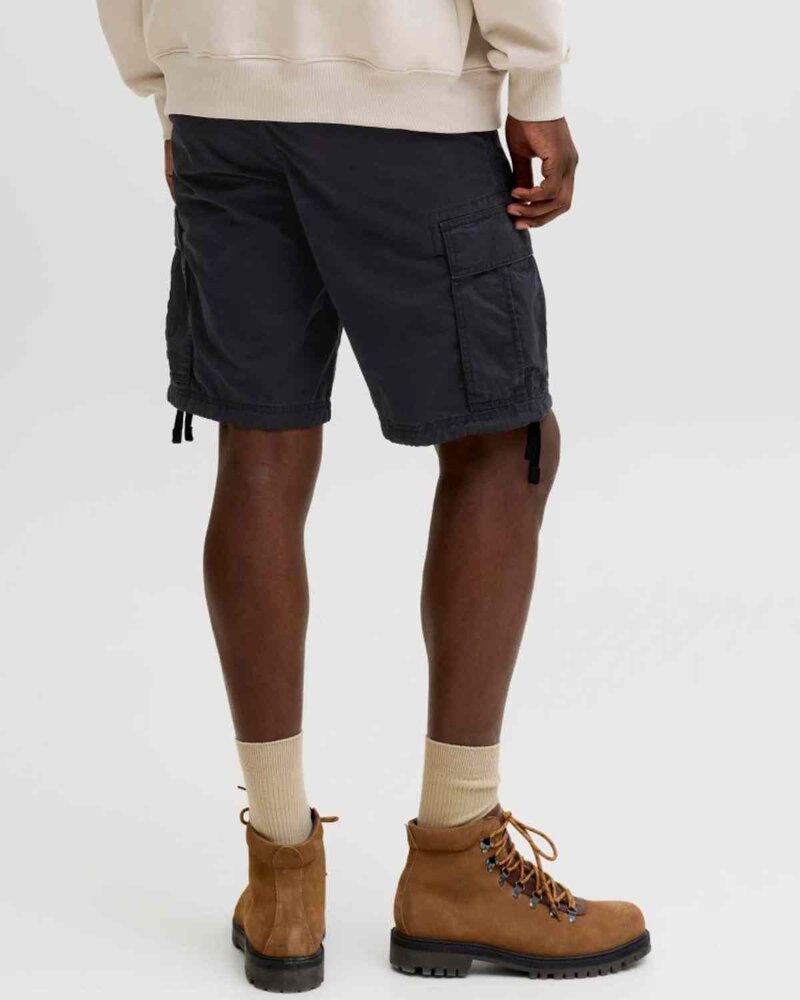 Cole Frank Cargo Shorts Herr Black | Smilebutiken - Jack & Jones